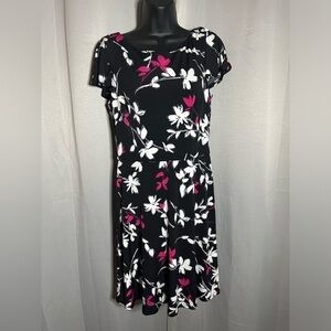 London Times Womens Floral Print‎ Size 10